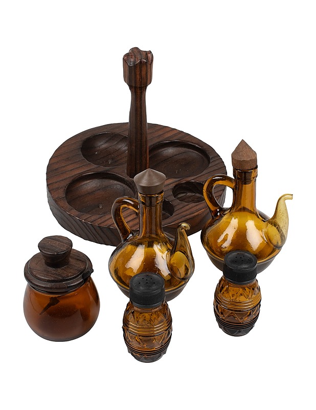 Maustesetti pyörivällä alustalla - Tarjoiluastiat - 10105441288 - 1