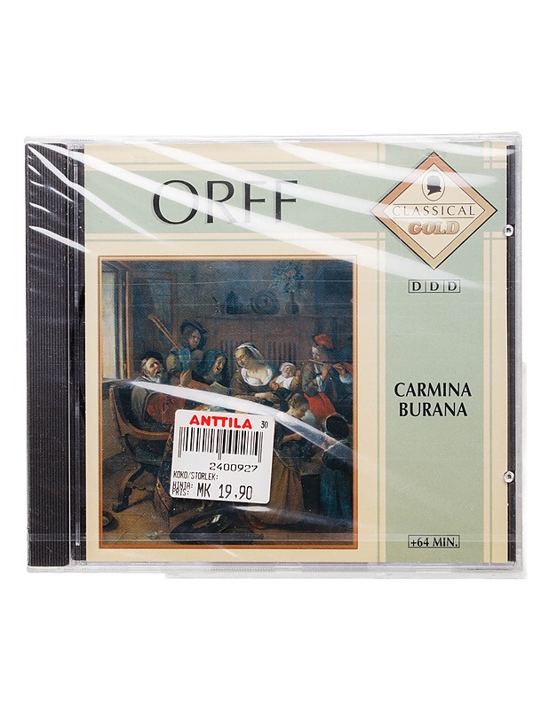 Orff - Carmina Burana - CD - CD-levyt - 10105441290 - 0