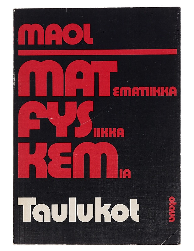 Matematiikka ; Fysiikka ; Kemia : taulukot - Seppänen, Raimo - Tietokirjat ja oppaat - 10105441291 - 0