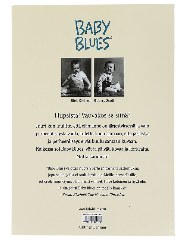 Baby blues: Kovempaa kuin kuvitelmat - Kirkman, Rick - Sarjakuvat - 10105441295 - 1