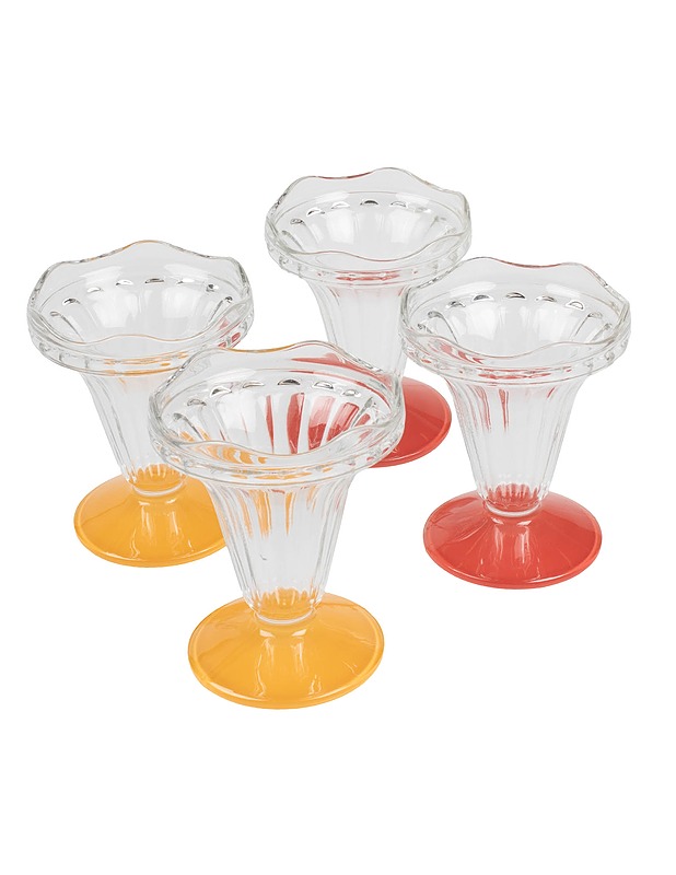 Jälkiruokamaljat, 4 kpl - Lautaset ja kulhot - 10105441299 - 0