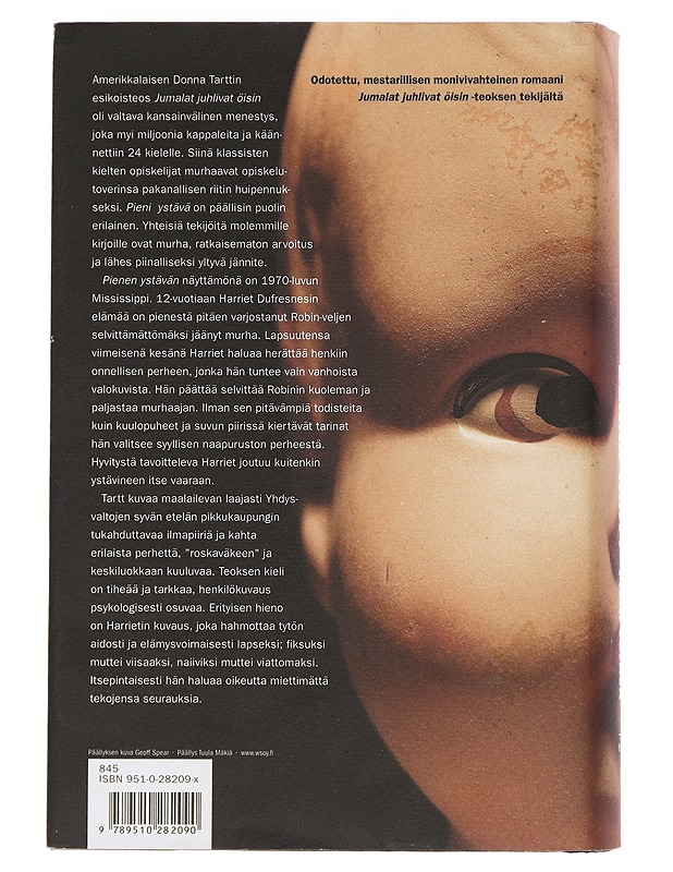 Pieni ystävä - Tartt, Donna - Jännitys ja dekkarit - 10105441304 - 1