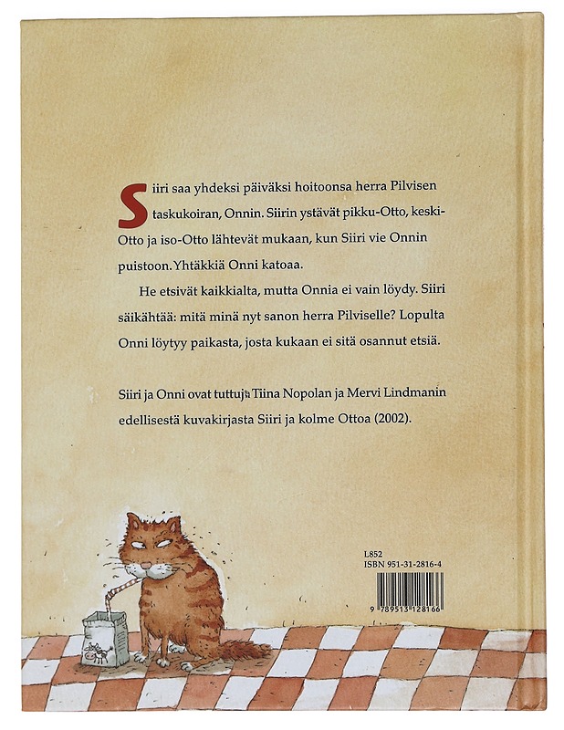 Siiri ja yläkerran Onni - Nopola, Tiina - Lastenkirjat - 10105441305 - 1