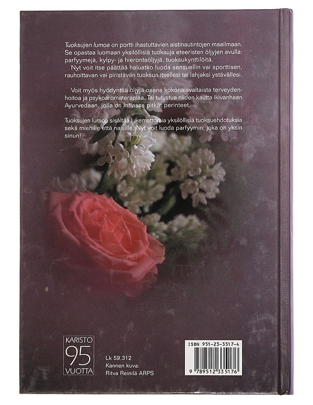 Tuoksujen lumoa : luo yksilöllisiä tuoksuja eteerisistä öljystä - Wildwood, Chrissie - Tietokirjat ja oppaat - 10105441325 - 1