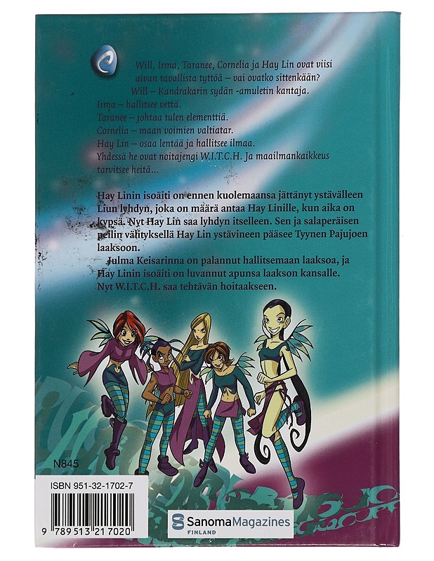 W.I.T.C.H. Tehtävä menneisyydestä - Kaaberbøl, Lene - Fantasia- ja scifi - 10105441323 - 1