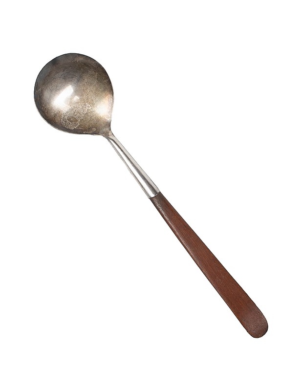 TURUN HOPEA hopeakauha teak varrella - Tarjoiluastiat - 10105441334 - 0