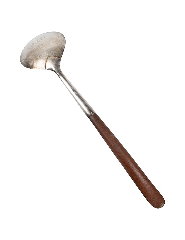 TURUN HOPEA hopeakauha teak varrella - Tarjoiluastiat - 10105441334 - 1