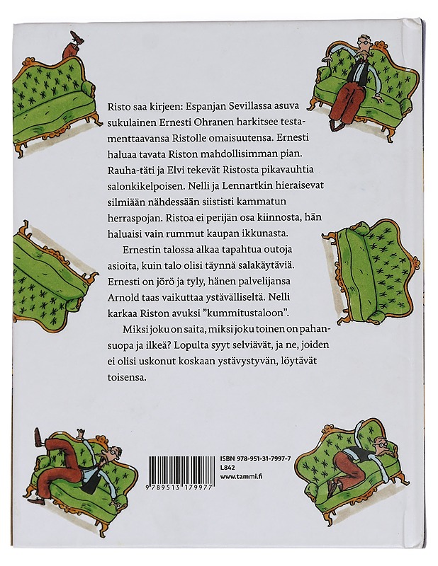 Risto Räppääjä ja Sevillan saituri - Nopola, Sinikka - Lastenkirjat - 10105441332 - 1