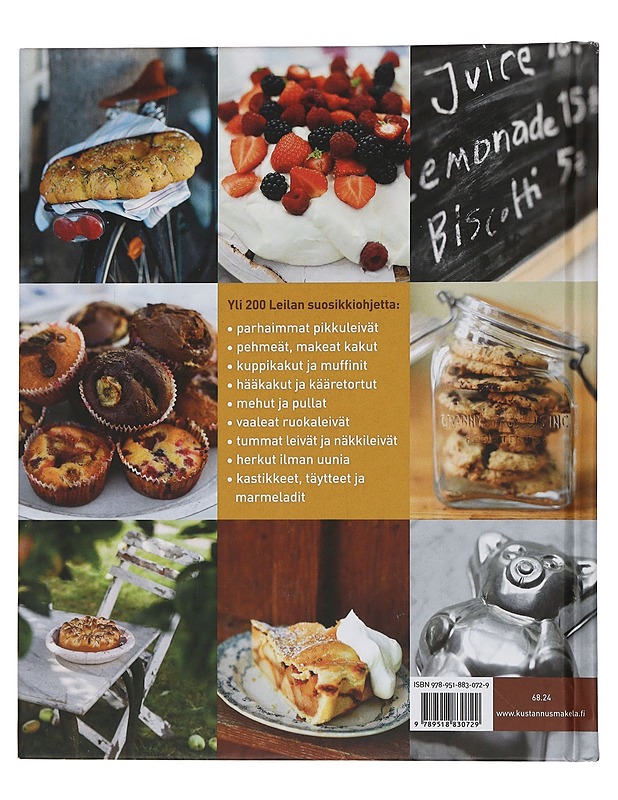 Pala kakkua - ja paljon muuta : yli 200 Leilan suosikkiohjetta - Lindholm, Leila - Tietokirjat ja oppaat - 10105441341 - 1