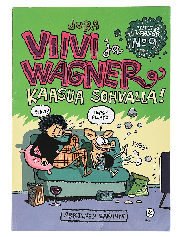 Kaasua sohvalla! - Juba - Sarjakuvat - 10105441346 - 0