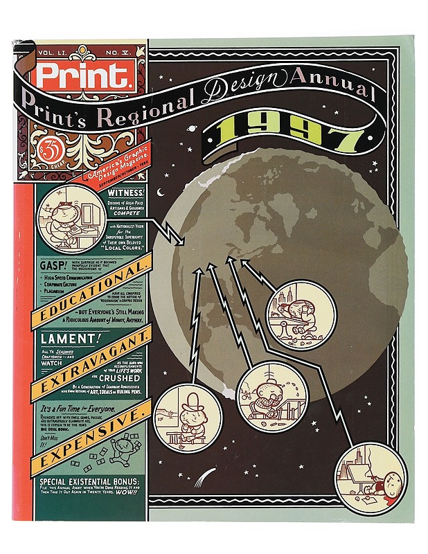 Print LI:V: Print's regional design annual 1997 - Taide- ja kulttuurikirjat - 10105441348 - 0