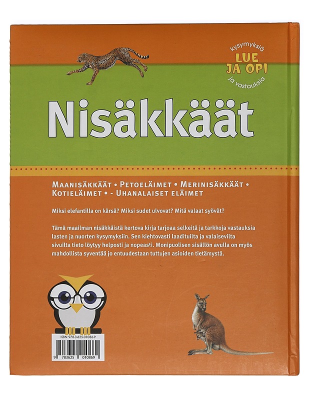 Nisäkkäät - Lang, Angelika - Lemmikki- ja luontokirjat - 10105441355 - 1