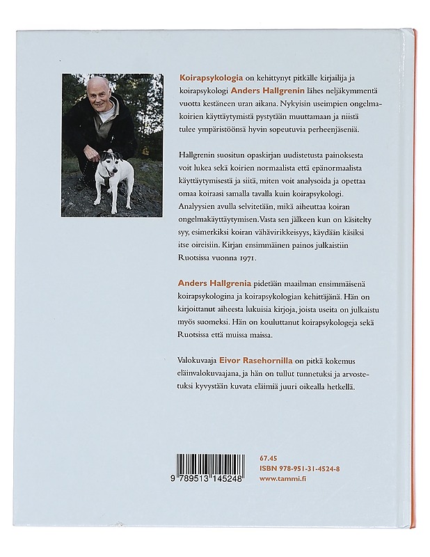 Koiraongelmia ja ongelmakoiria : koiran normaali ja epänormaali käyttäytyminen - Hallgren, Anders - Tietokirjat ja oppaat - 10105441358 - 1