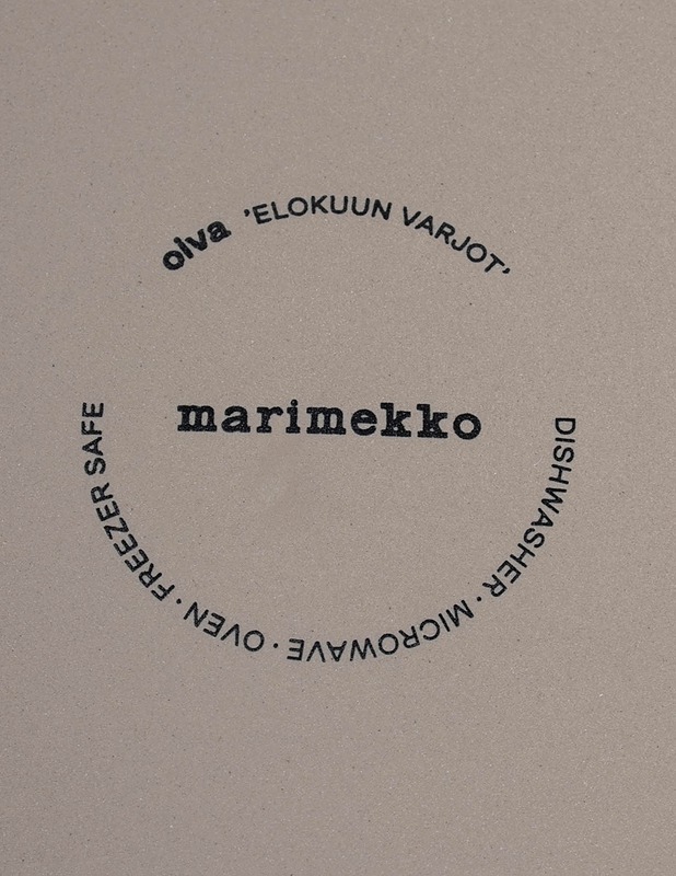 MARIMEKKO Oiva Elokuun Varjot astiasetti, 2 osaa - Lautaset ja kulhot - 10105441371 - 3