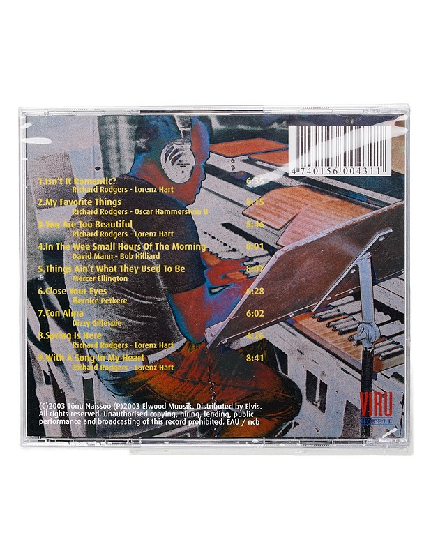 Tönu Naissoo - With A Song In My Heart - CD - CD-levyt - 10105441392 - 1