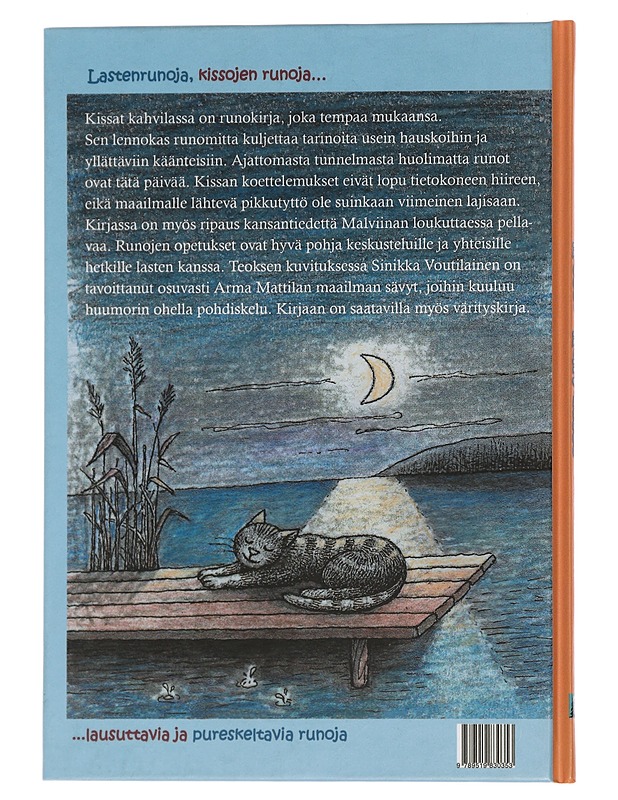 Kissat kahvilassa : ja muita lastenrunoja - Mattila, Arma - Lastenkirjat - 10105441399 - 1