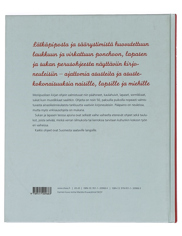 Myssystä sukkiin - Syrjänen, Päivi - Tietokirjat ja oppaat - 10105441408 - 1