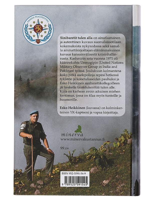 Sinibaretit tulen alla : tehtävä Kashmirissa - Heikkinen, Esko - Elämäkerrat ja muistelmat - 10105441411 - 1