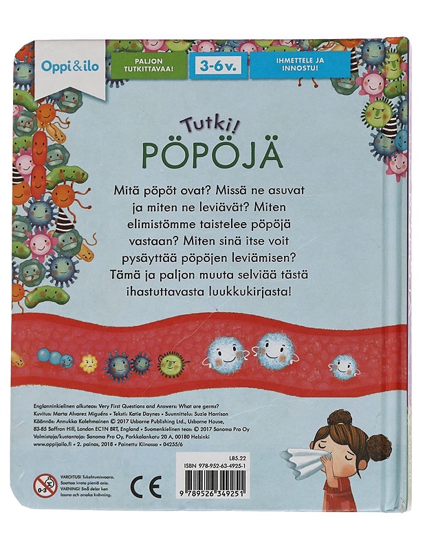 Tutki! Pöpöjä - Daynes, Katie - Lastenkirjat - 10105441419 - 1