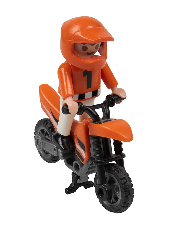 PLAYMOBIL Motocross poika - Lasten lelut - 10105441421 - 0