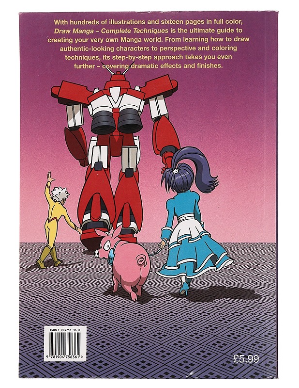 Draw manga : complete techniques : the ultimate step-by-step guide to creating your own manga world - Elvin, Emmett - Sarjakuvat - 10105441442 - 1