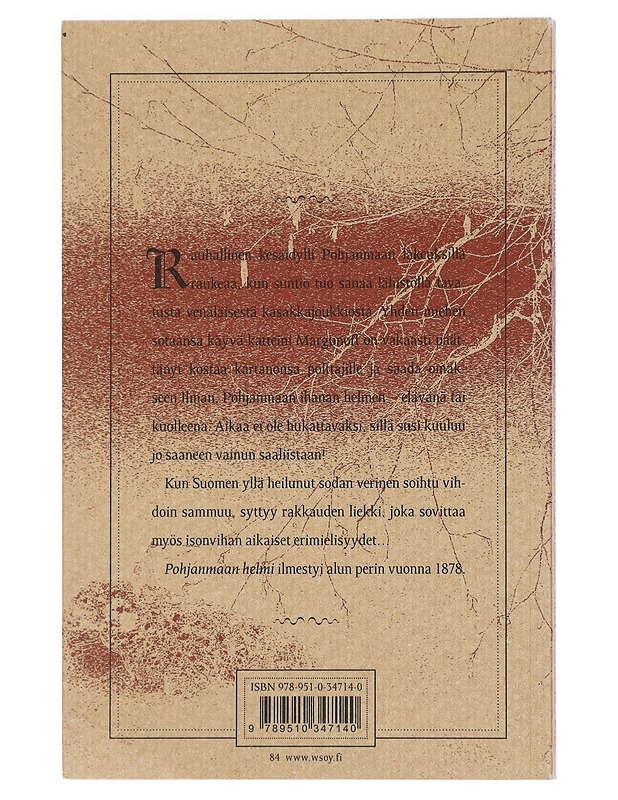 Pohjanmaan helmi : romantillinen kertomus 1808 vuoden sodasta - Åberg, Johan Olof - Romaanit ja novellit - 10105441451 - 1