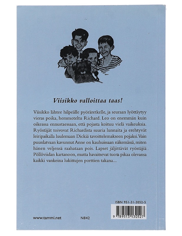 Viisikko pulassa - Blyton, Enid - Lastenkirjat - 10105441486 - 1