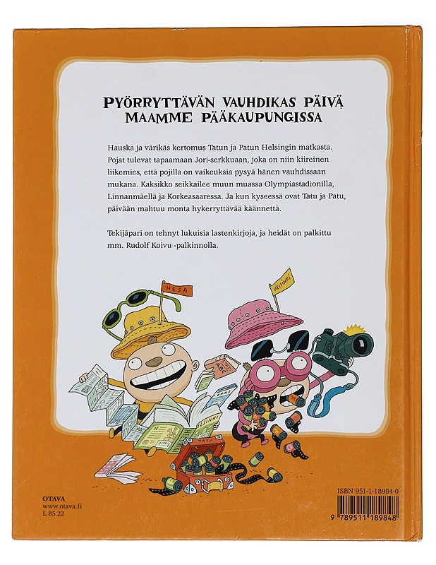 Tatu ja Patu Helsingissä - Havukainen, Aino - Lastenkirjat - 10105441553 - 1