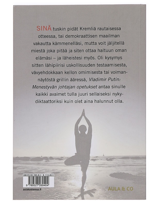 Vladimir Putin : menestyvän johtajan opetukset - Sears, Rob - Romaanit ja novellit - 10105441580 - 1