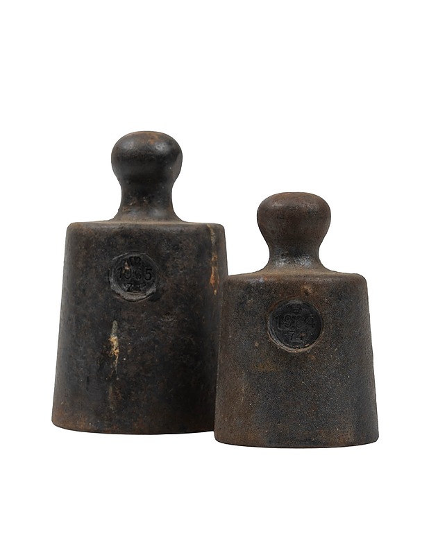 Valurautapunnukset, 2 kpl - Muut sisustustavarat - 10105441595 - 1