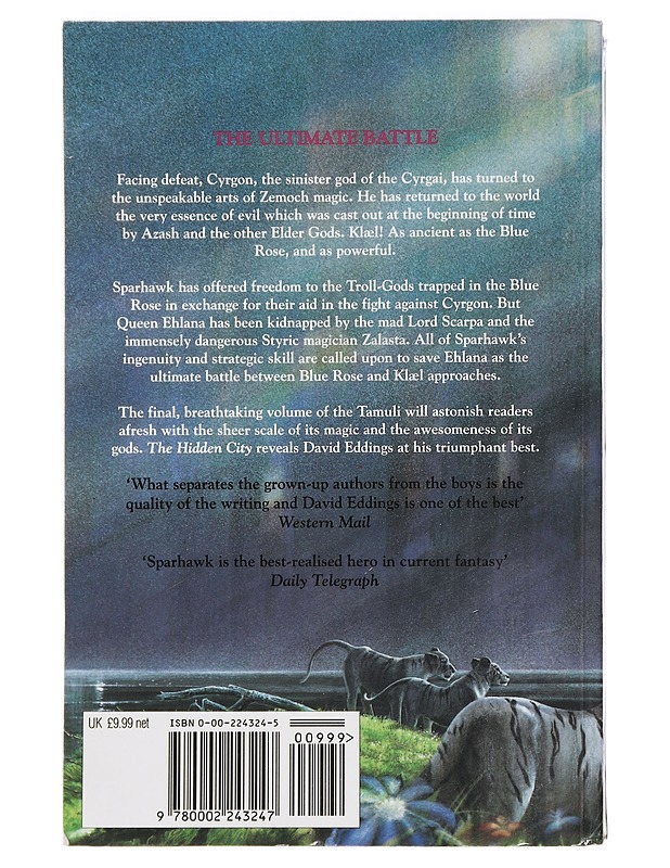 Hidden City : Book Three of the Tamuli - Eddings, David - Fantasia- ja scifi - 10105441629 - 1