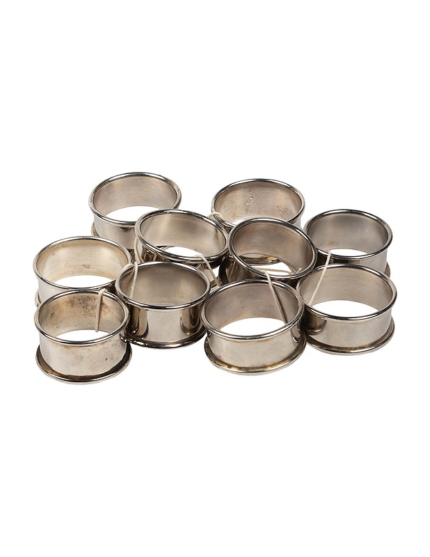 Lautasliinarenkaat, 10 kpl - Muut astiat - 10105441634 - 0