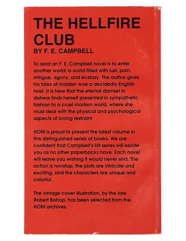 The Hellfire Club - F.E. Campbell K-18 - Romaanit ja novellit - 10105441640 - 1