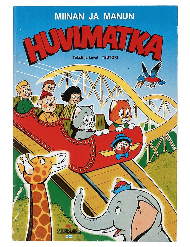 Miinan ja Manun huvimatka - Teutori - Lastenkirjat - 10105441677 - 0