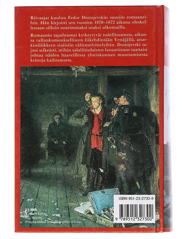 Riivaajat - Dostojevski, F. M. - Romaanit ja novellit - 10105441680 - 1