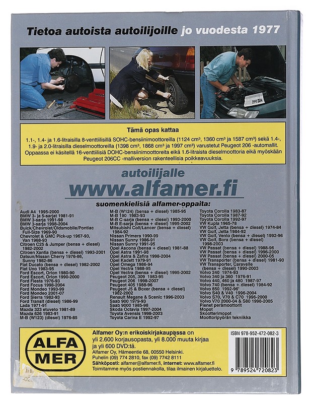 Peugeot 206 1998-2007 : korjausopas - Coombs, Mark - Harrastekirjat - 10105441698 - 1