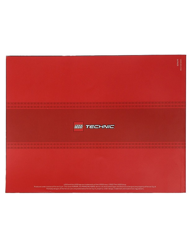 Lego Technic  Ferrari Daytona SP3 ohjekirjat 1-2 - Tietokirjat ja oppaat - 10105441701 - 1