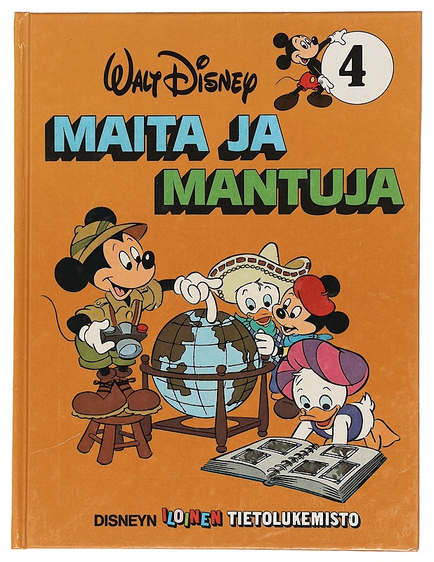 Disneyn iloinen tietolukemisto 4 : Maita ja mantuja - Disney, Walt - Lastenkirjat - 10105441702 - 0