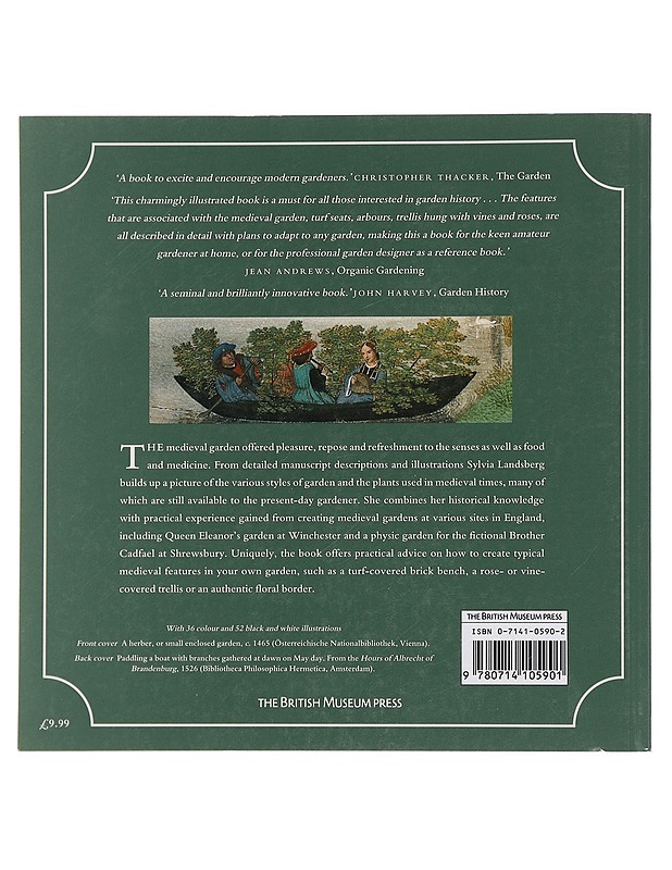 The medieval garden - Sylvia Landsberg - Historiakirjat - 10105441769 - 1