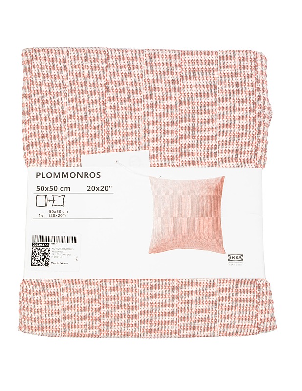 IKEA Plommonros koristetyynynpäällinen, 50x50 cm - Muut kodintekstiilit - 10105441773 - 0