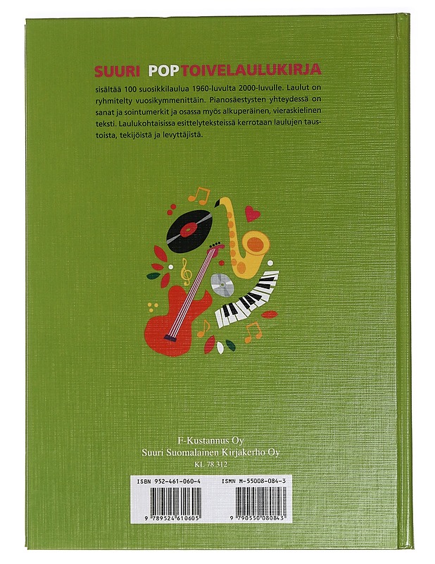 Suuri poptoivelaulukirja - Kari, Virpi - Musiikki- ja elokuvakirjat - 10105441777 - 1