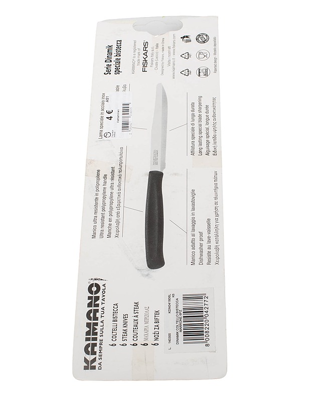 KAIMANO Dinamik Speciale Bistecca veitsisetti - Aterimet - 10105441784 - 1