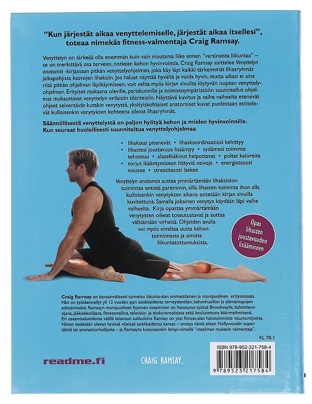 Venyttelyn anatomia : opas lihasten joustavuuden lisäämiseen - Ramsay, Craig - Tietokirjat ja oppaat - 10105441785 - 1