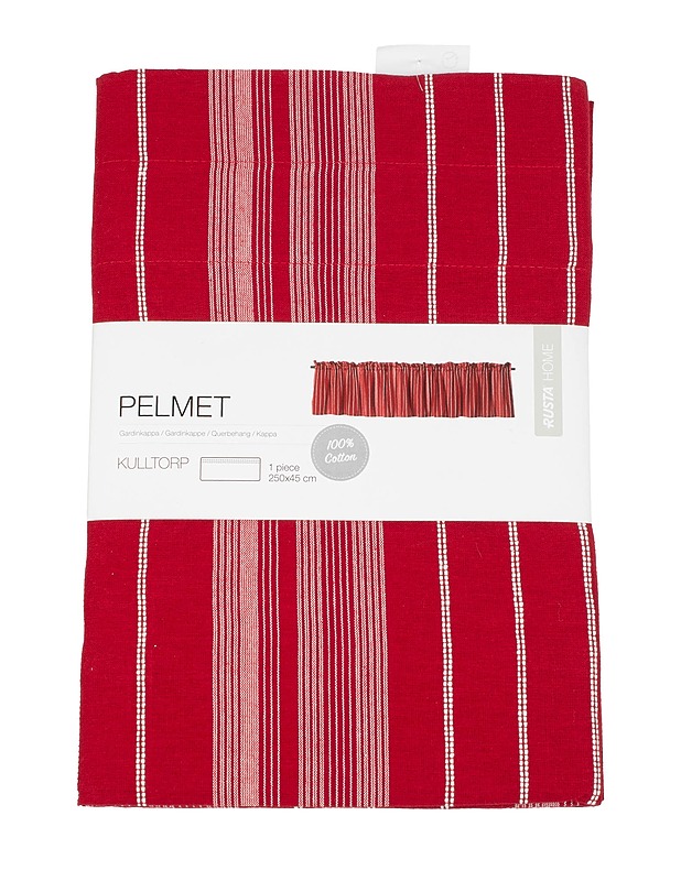 RUSTA HOME Pelmet verhokappa, 250x45 cm - Verhot ja kapat - 10105441791 - 0