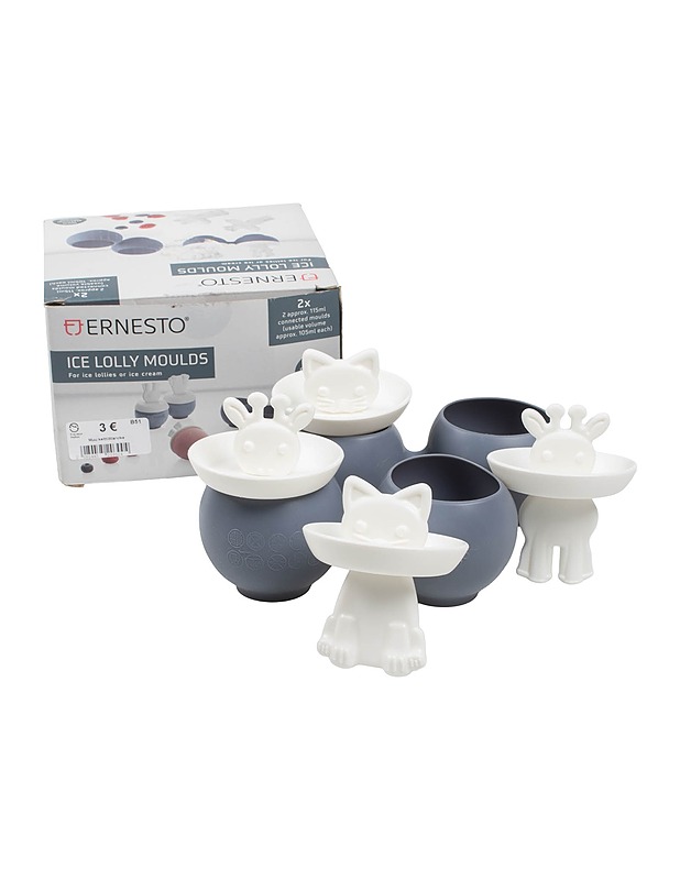 ERNESTO jäätelötikkarimuotit, 4 kpl - Muut astiat - 10105441801 - 0