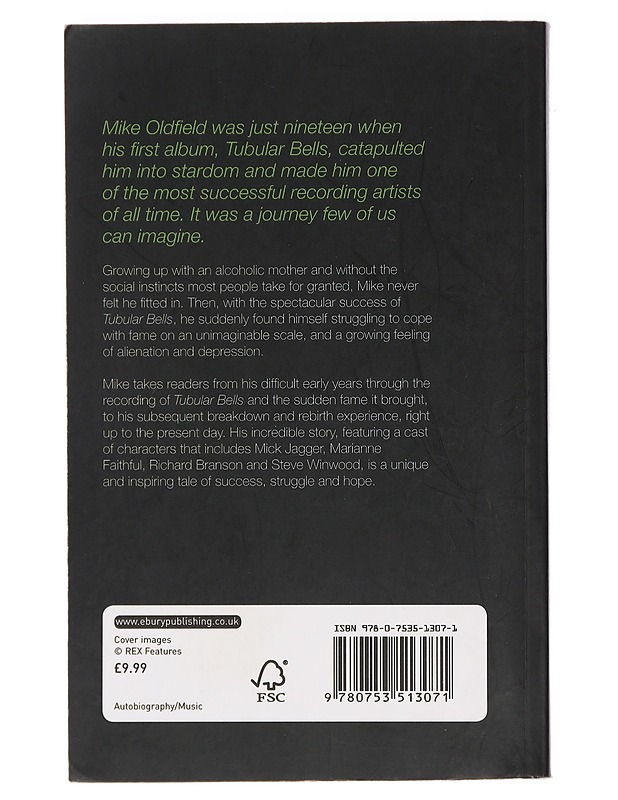 Changeling : The Autobiography of Mike Oldfield - Mike Oldfield - Elämäkerrat ja muistelmat - 10105441840 - 1