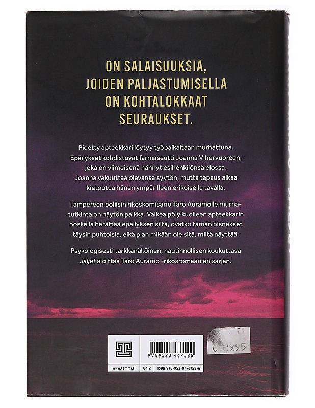Jäljet - Anna Harju - Jännitys ja dekkarit - 10105441868 - 1