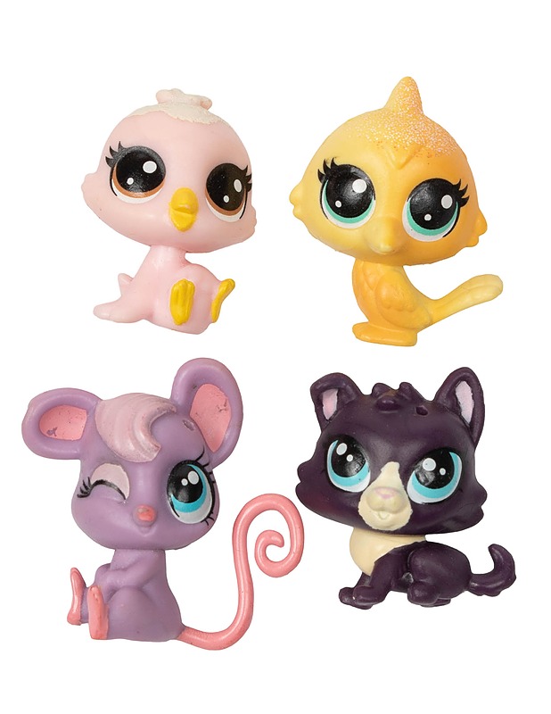 LITTLEST PET SHOP figuurit, 4 kpl - Lasten lelut - 10105441889 - 0