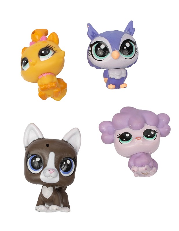 LITTLEST PET SHOP figuurit, 4 kpl - Lasten lelut - 10105441891 - 0