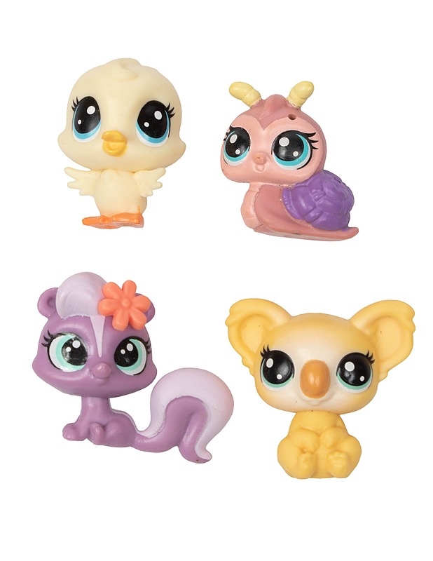 LITTLEST PET SHOP figuurit, 4 kpl - Lasten lelut - 10105441895 - 0